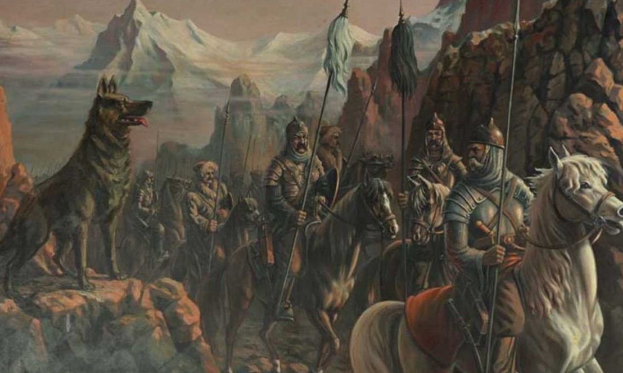 Atatürk Nevruz ve Ergenekon'dan çıkış tablosu yaptırmıştı. Atatürk'ün yaptırdığı Ergenekon tablosu sırra kadem bastı 1