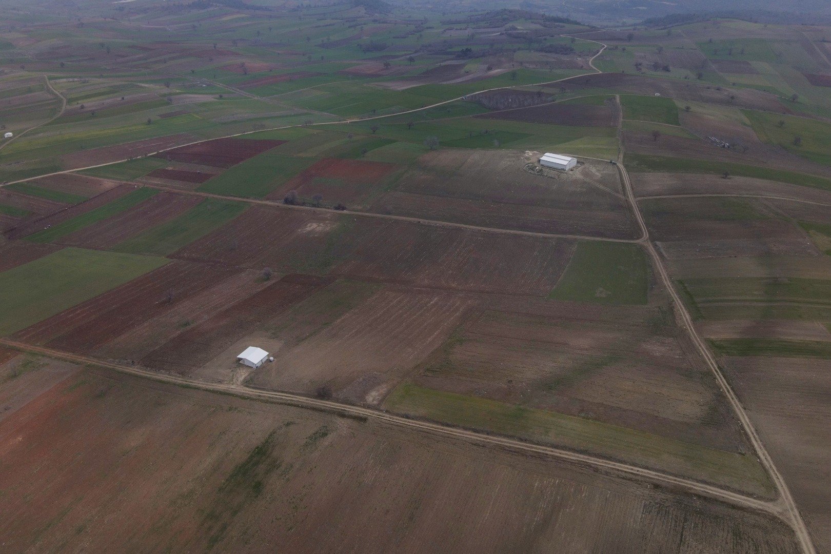 Çiçek açan meyve ağaçları kartpostallık görüntüler oluşturdu. Masalsı görüntüler dron ile görüntülendi 7