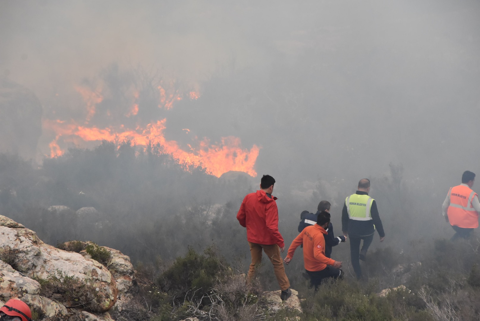Bodrum’daki orman yangını 6 saat sonunda kontrol altına alındı 14