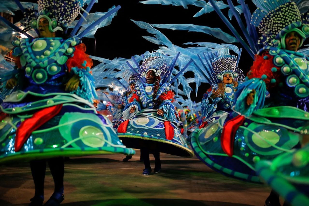 Rio Karnavalı, renkli kostümler içinde coşkuyla devam ediyor 2