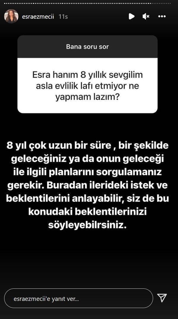 Psikolog Esra Ezmeci yeni itirafları paylaştı. Eşimle para karşılığı beraber oluyorum normal mi? 18