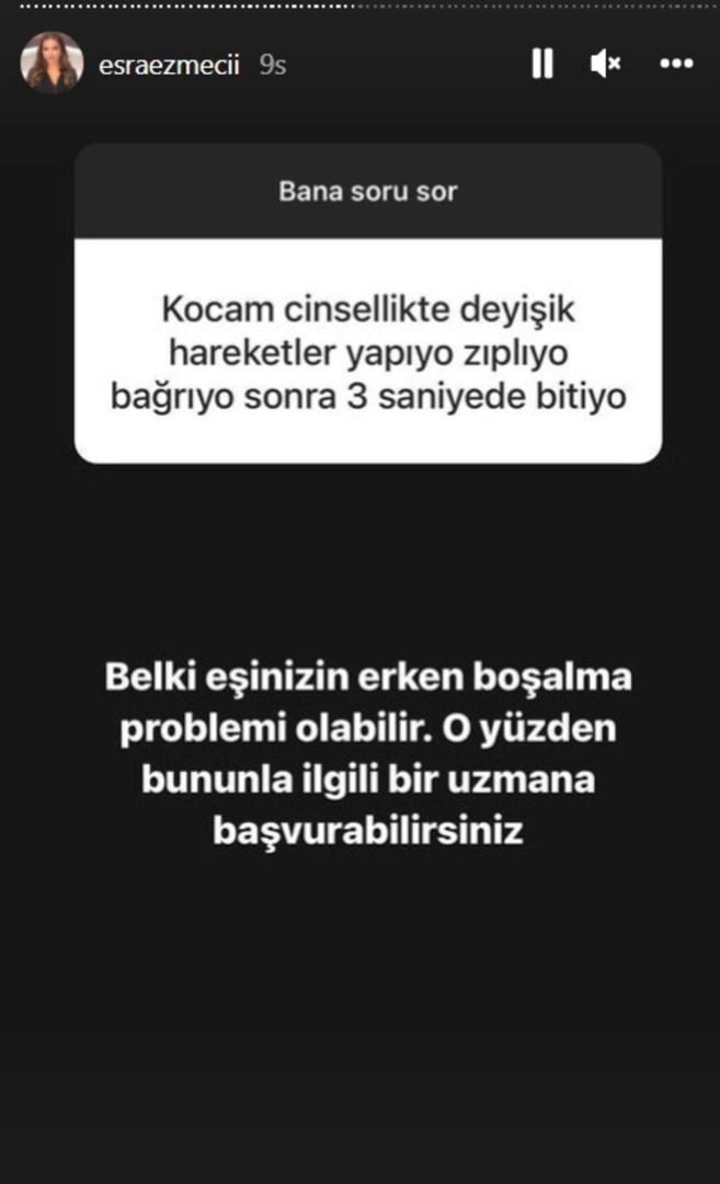 Psikolog Esra Ezmeci yeni itirafları paylaştı. Eşimle para karşılığı beraber oluyorum normal mi? 16