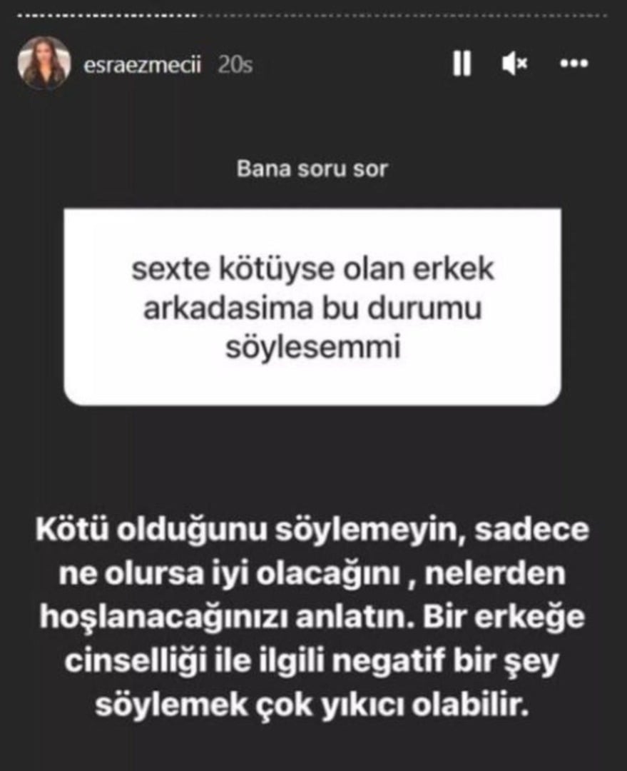 Psikolog Esra Ezmeci yeni itirafları paylaştı. Eşimle para karşılığı beraber oluyorum normal mi? 9