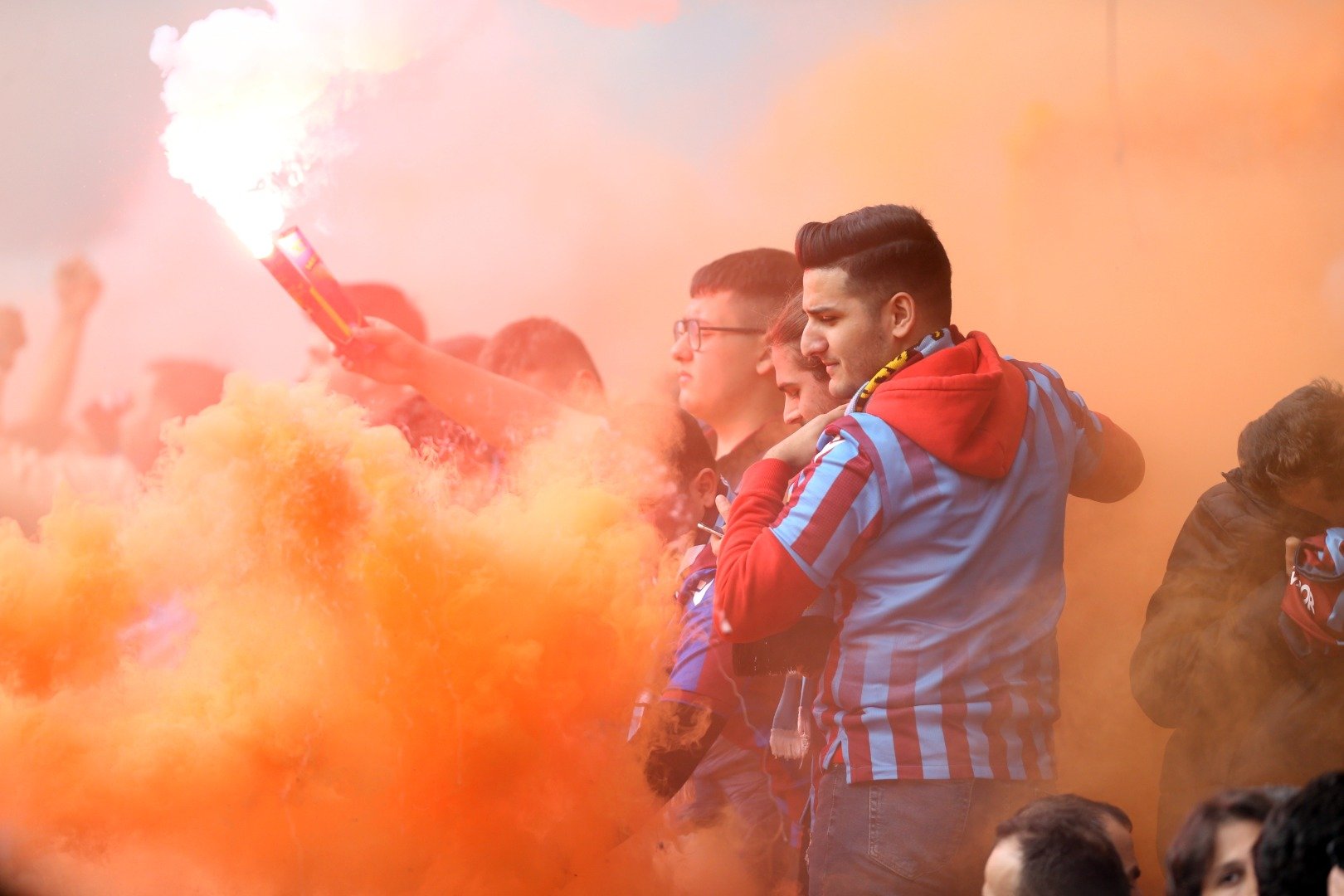 Trabzonspor'dan şampiyonluk kutlaması gibi antrenman 19