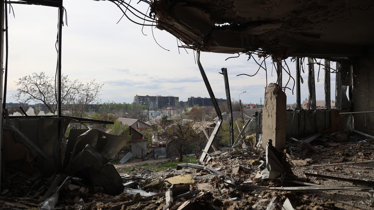 Savaştan önce cennet gibi bir şehirdi. Rus saldırılarında cehenneme dönen kent Mariupol 15