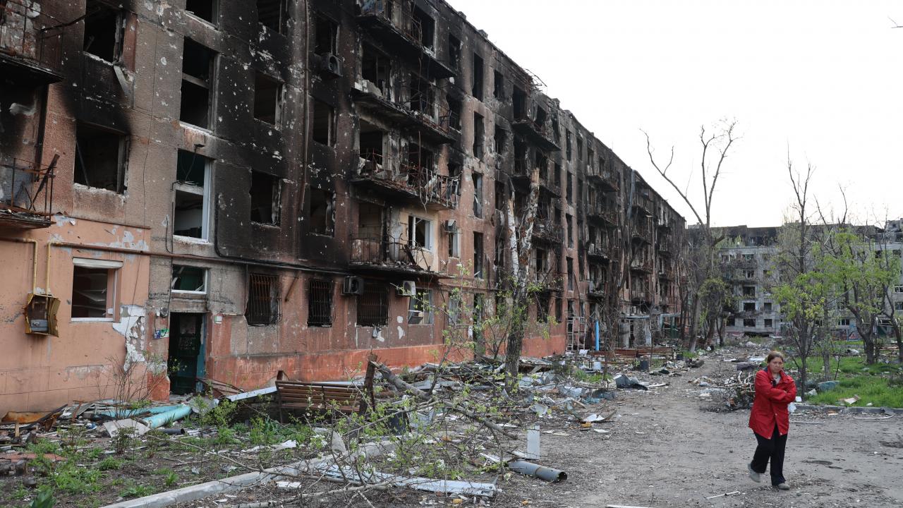 Savaştan önce cennet gibi bir şehirdi. Rus saldırılarında cehenneme dönen kent Mariupol 8
