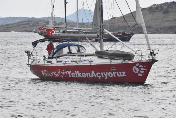 Taa Artvin'den Marmaris'e yelkenliyle yola çıktılar, Getirdikleri tohumları yanan ormanlara dikecekler. Helal olsun size güzel insanlar 3