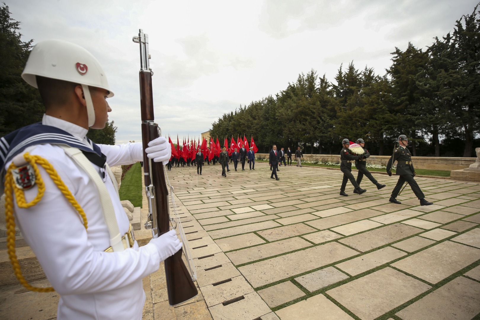 Milli sporcularımız Atatürk'ün huzuruna çıktı 22