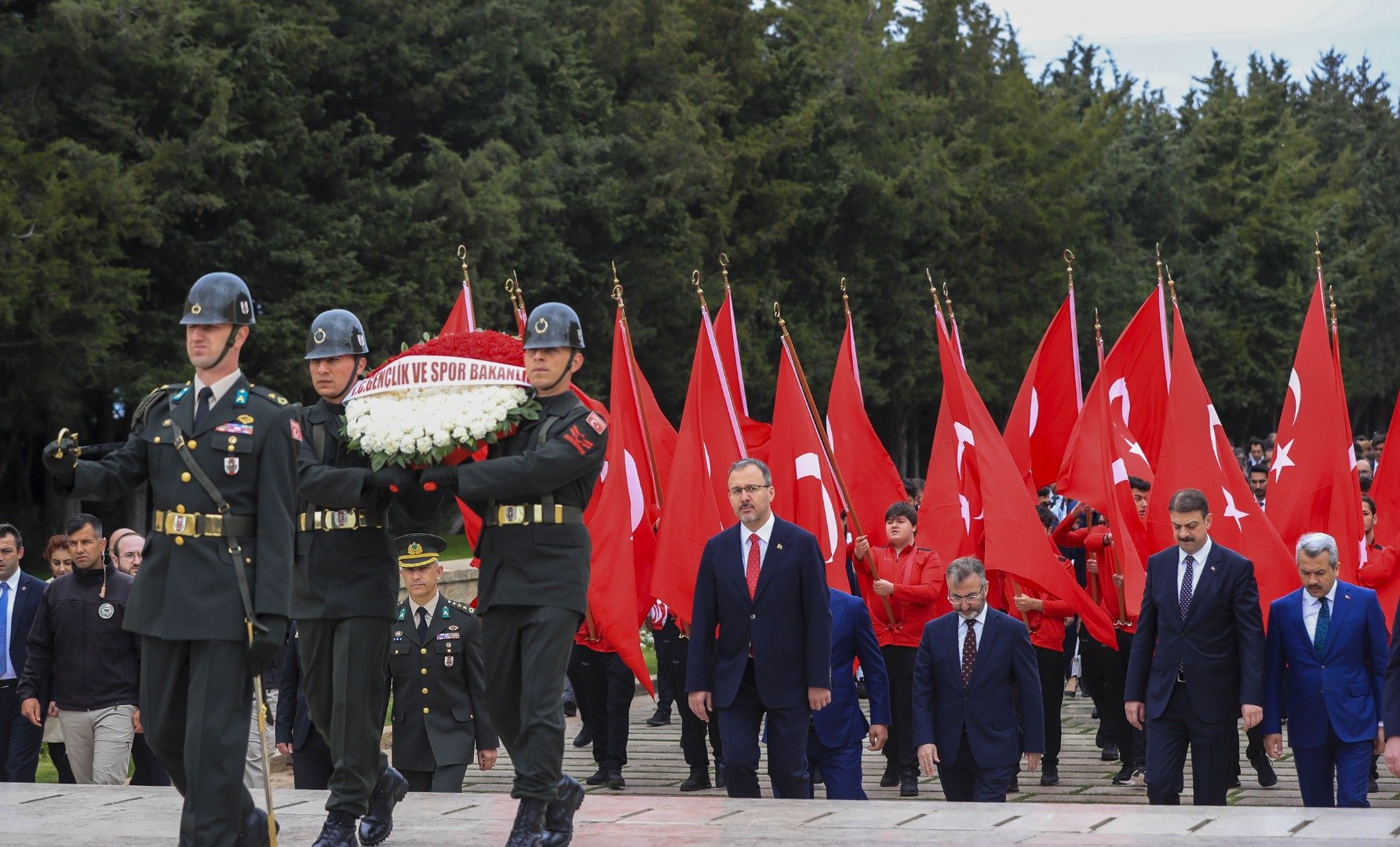 Milli sporcularımız Atatürk'ün huzuruna çıktı 19