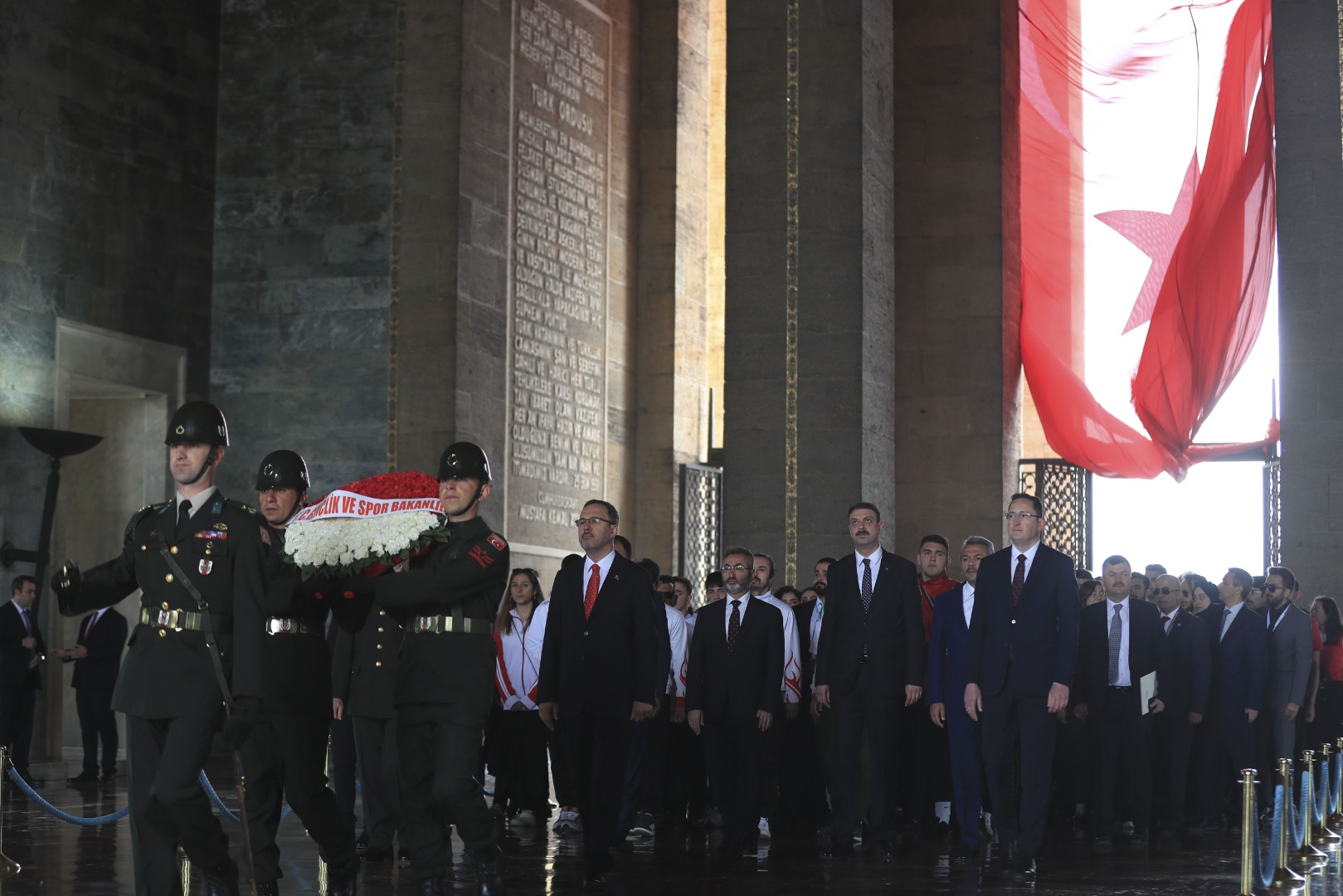 Milli sporcularımız Atatürk'ün huzuruna çıktı 13