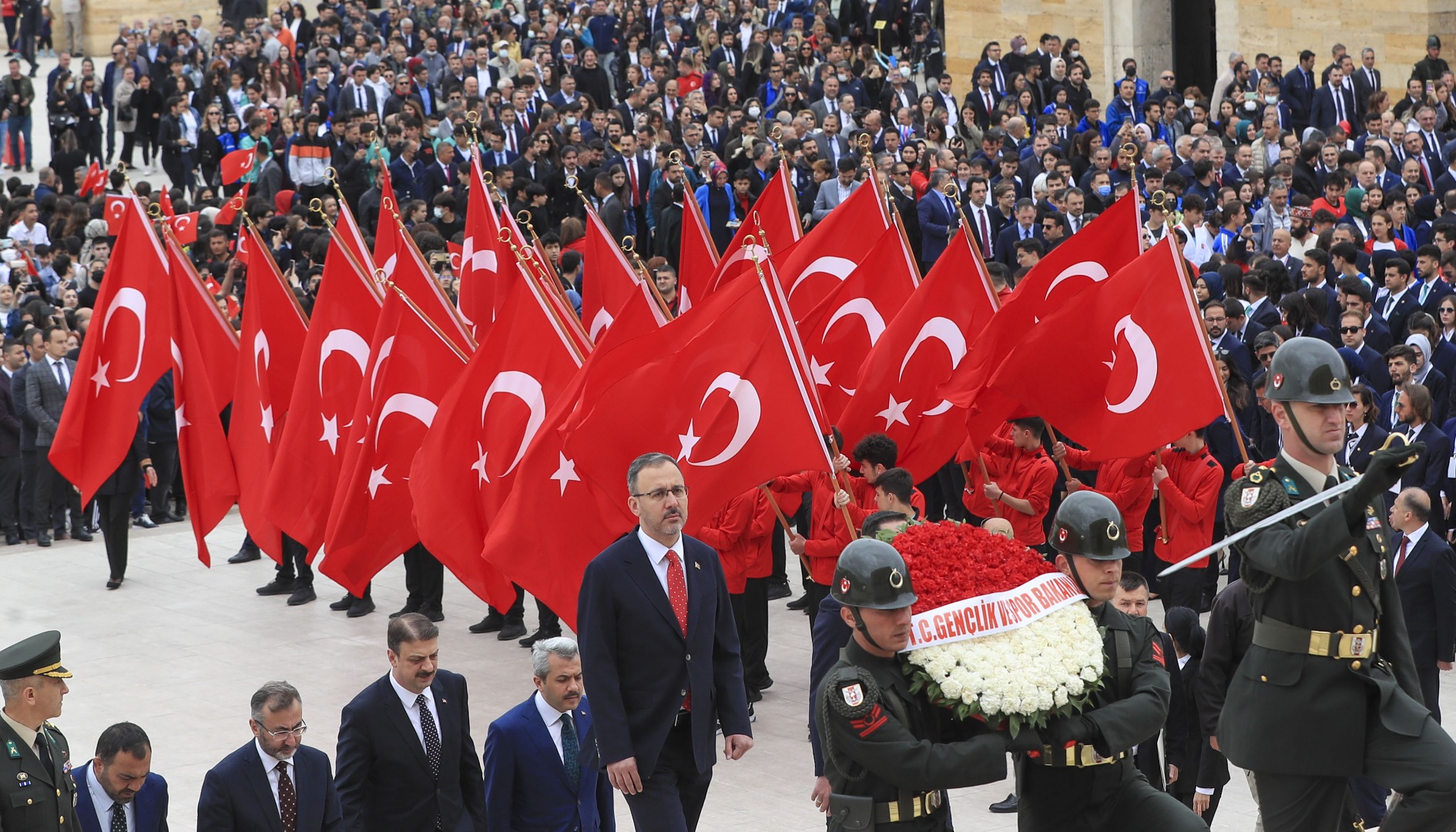 Milli sporcularımız Atatürk'ün huzuruna çıktı 14