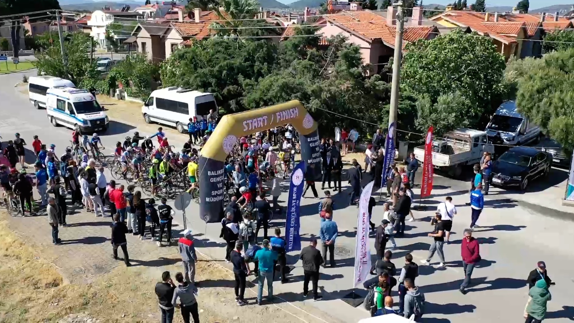 Balıkesir'de "Gençler ve Yıldızlar Türkiye Bisiklet Şampiyonası" heyecanı 8