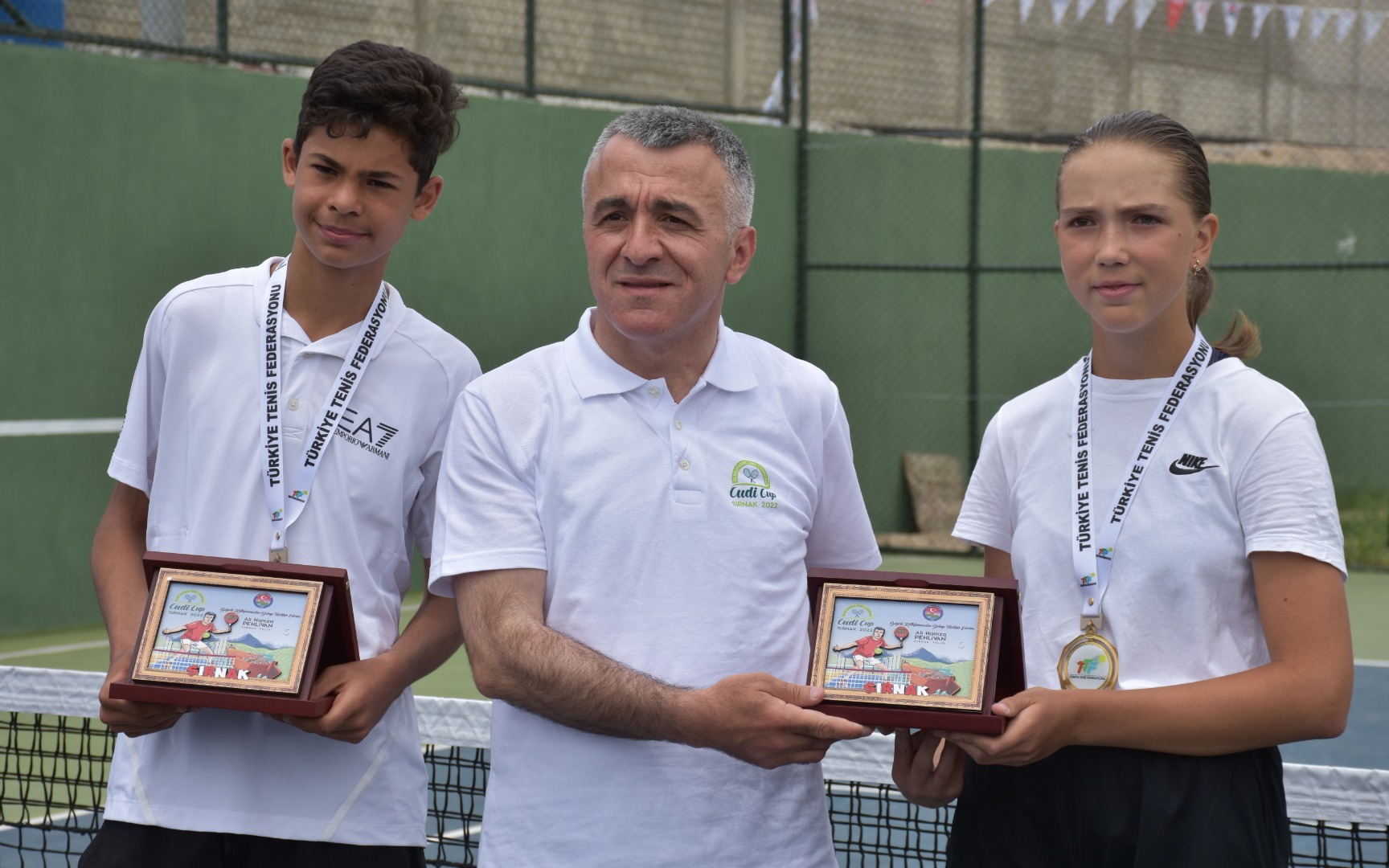 Cudi Cup Uluslararası Tenis Turnuvası'nda kazananlar belli oldu 7
