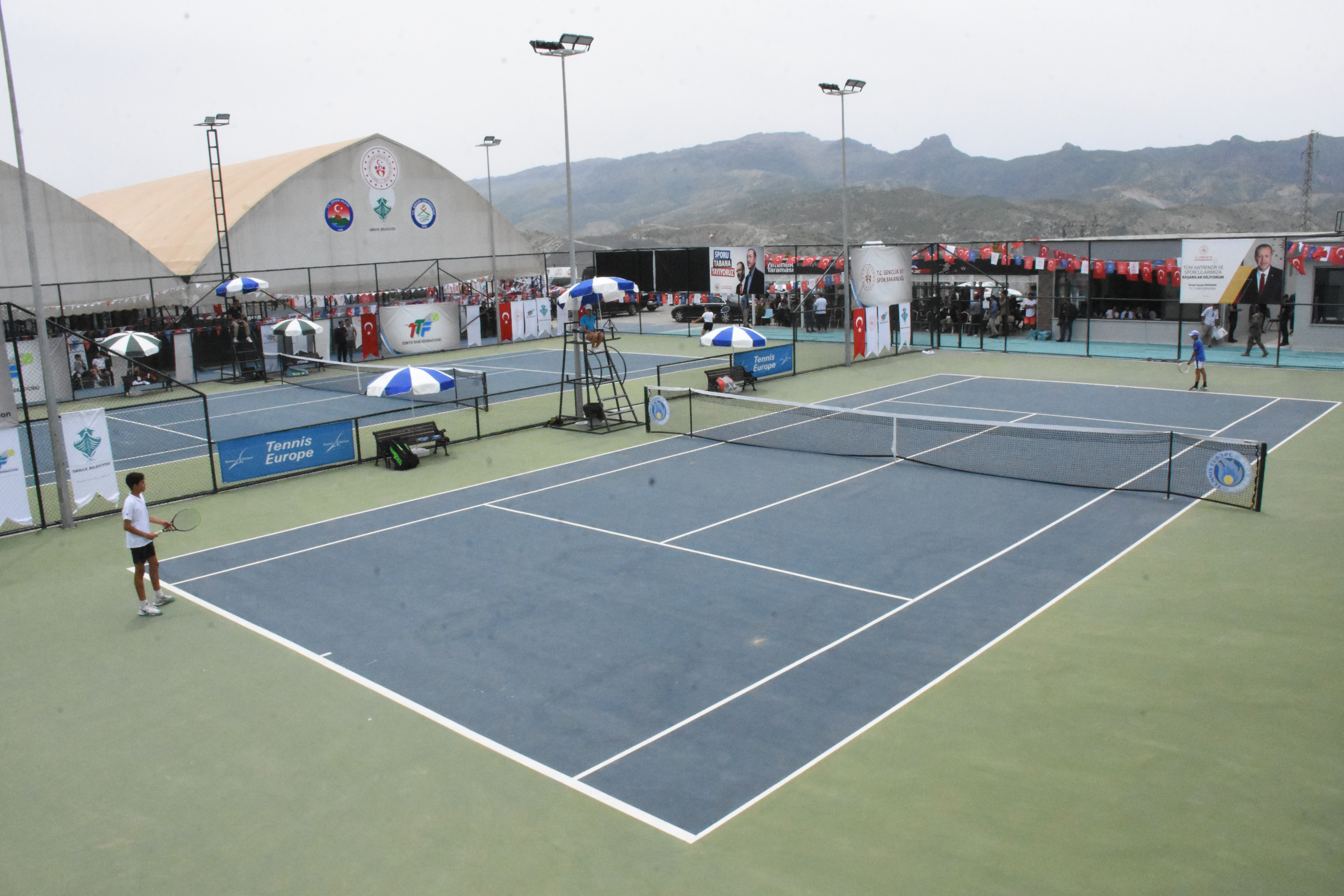Cudi Cup Uluslararası Tenis Turnuvası'nda kazananlar belli oldu 14