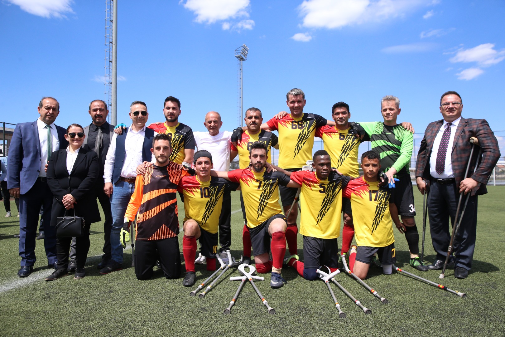 Ampute Futbol Süper Ligi'nde dev mücadele 9