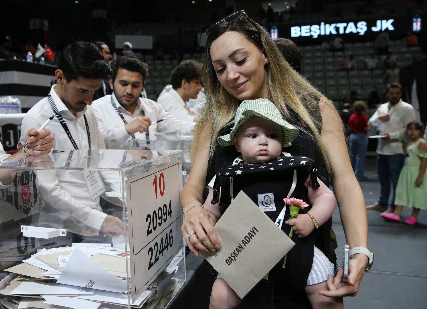 Beşiktaş'ta seçim heyecanı böyle yaşandı 14