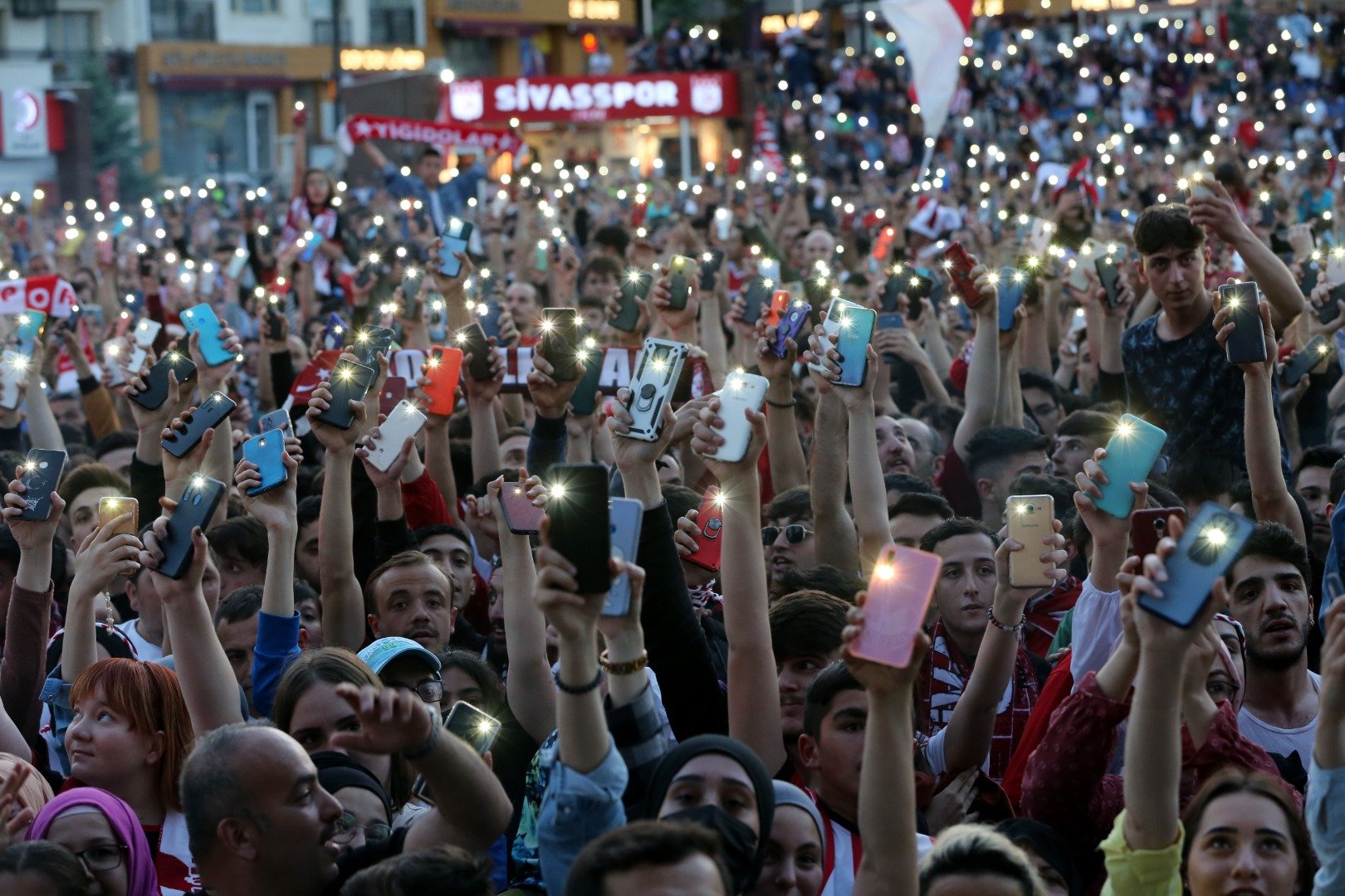 Sivas'ta kupa coşkusu işte böyle yaşandı 8