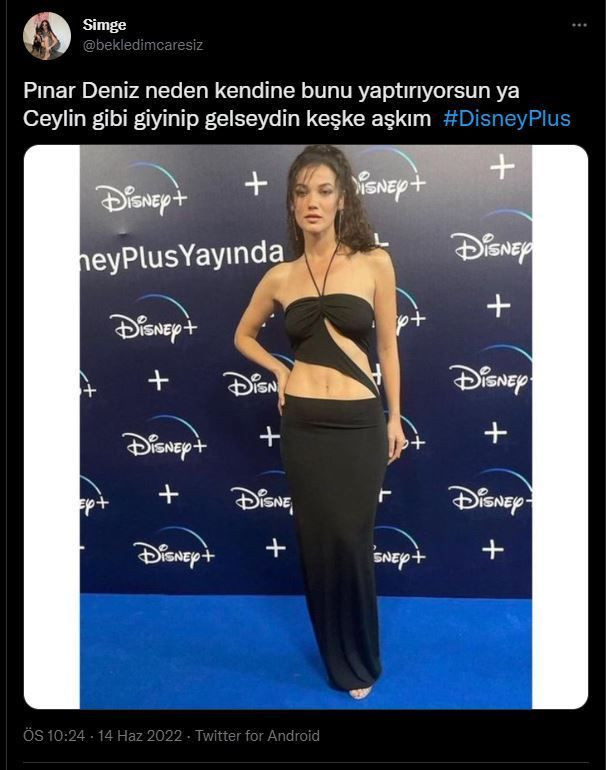Disney Plus gecesinde Hande Erçel ve Demet Özdemir nefes kesti! Pınar Deniz alay konusu oldu 30