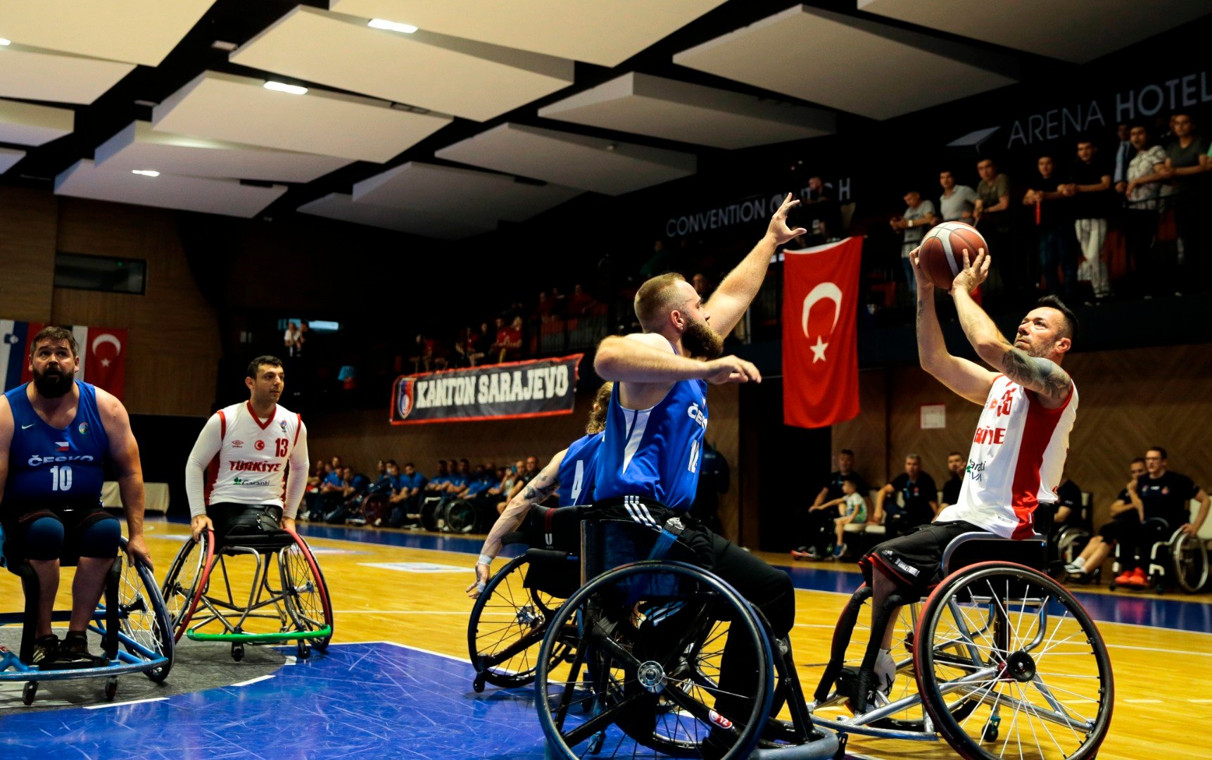 Tekerlekli Sandalye Basketbol A Milli Takımı'ndan harika başlangıç 14