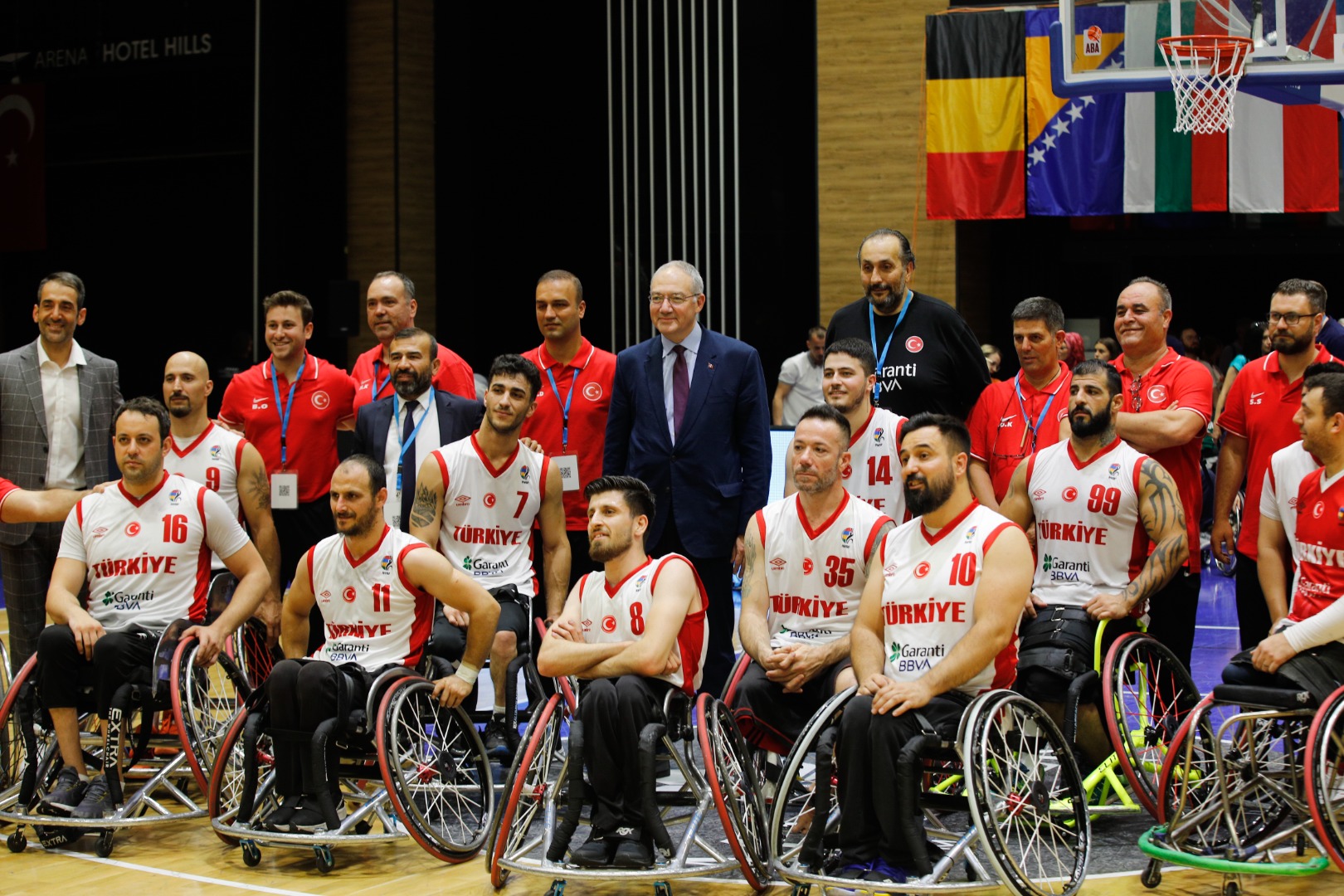 Helal olsun size. Tekerlekli Sandalye Basketbol A Milli Takımı Avrupa Şampiyonu oldu 13