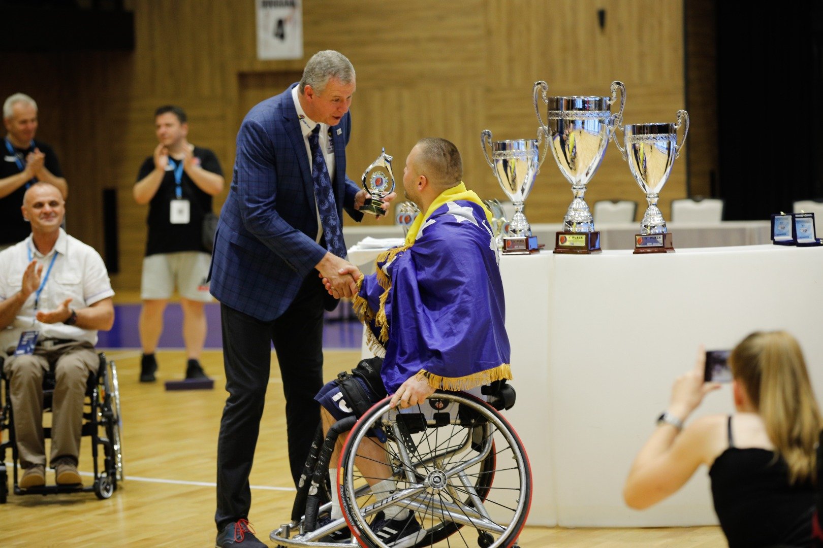 Helal olsun size. Tekerlekli Sandalye Basketbol A Milli Takımı Avrupa Şampiyonu oldu 6