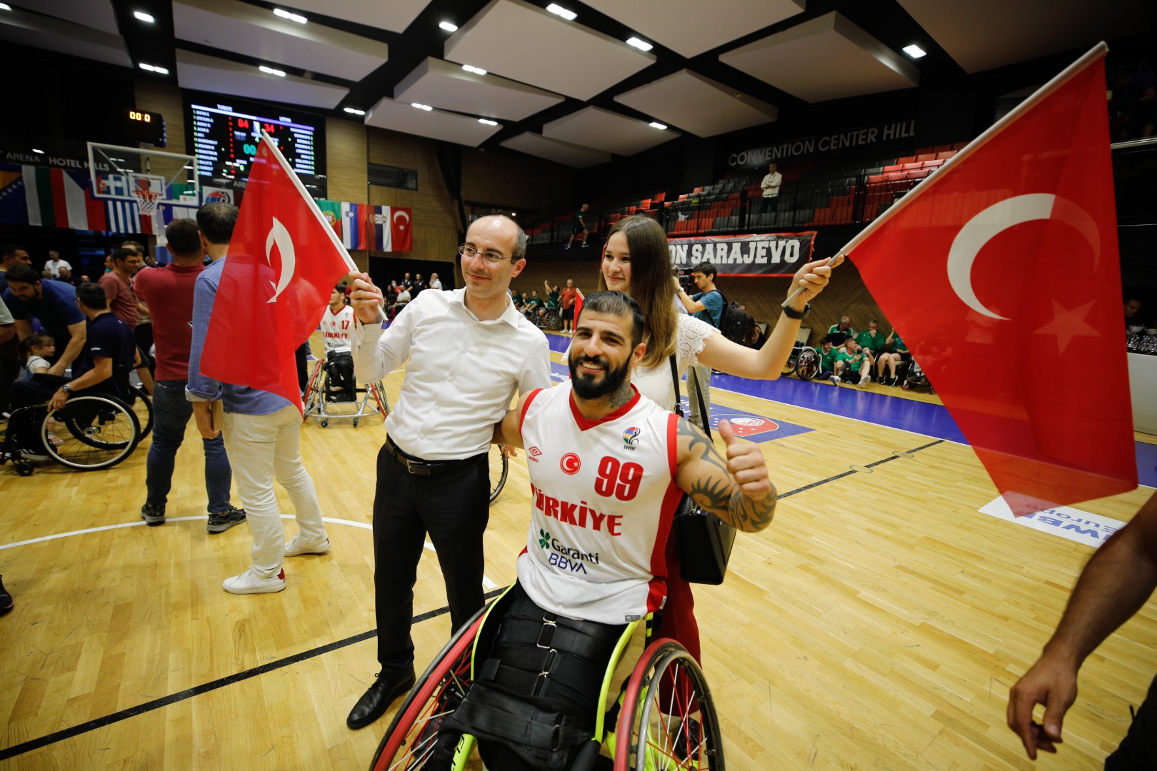 Helal olsun size. Tekerlekli Sandalye Basketbol A Milli Takımı Avrupa Şampiyonu oldu 3