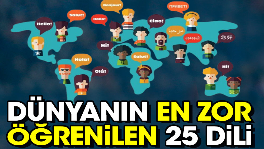 Dünyanın en zor öğrenilen 25 dili 1