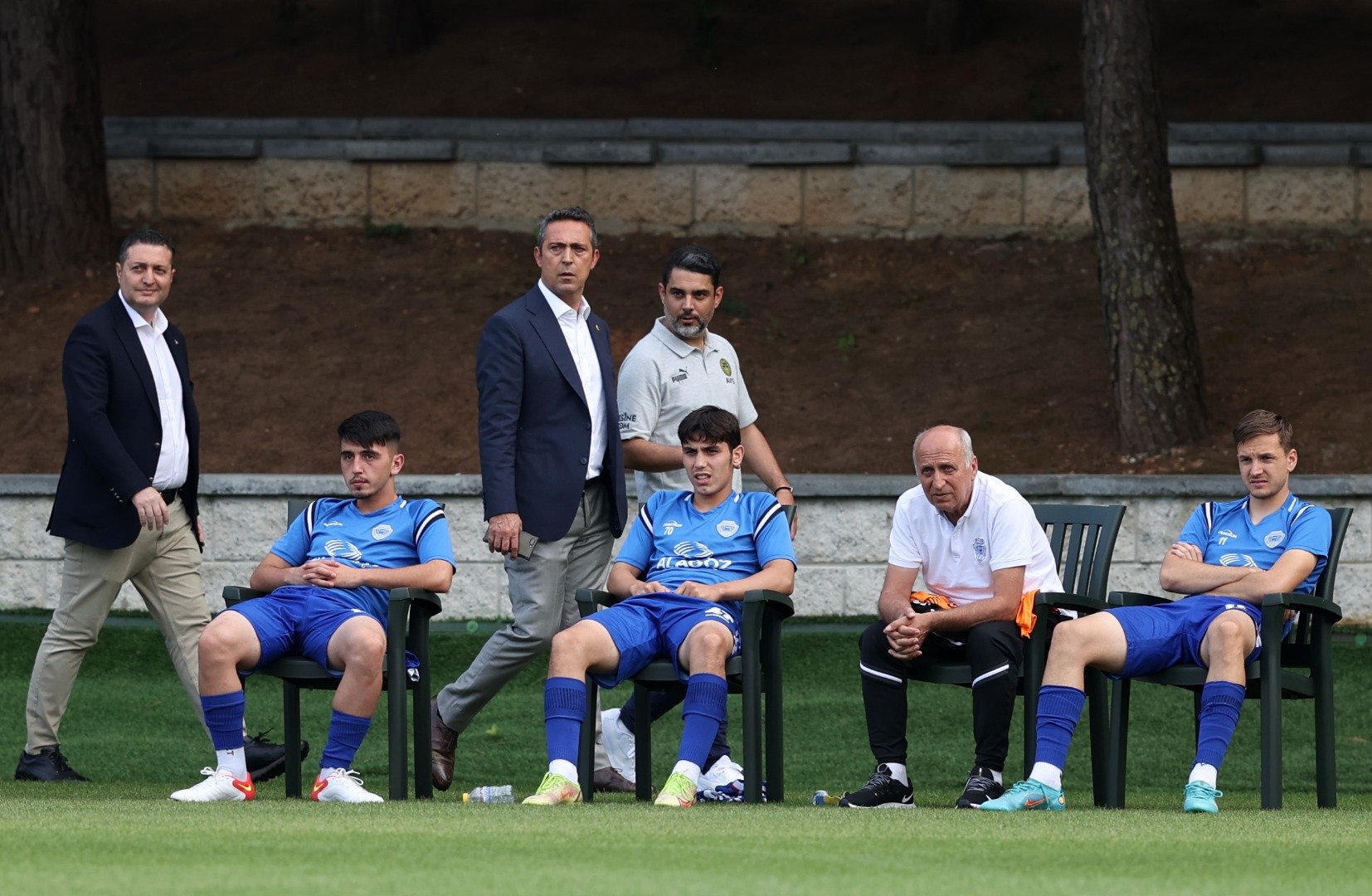 Ali Koç'tan Shkupi Başkanı Olgun Aydın'a anlamlı hediye 1