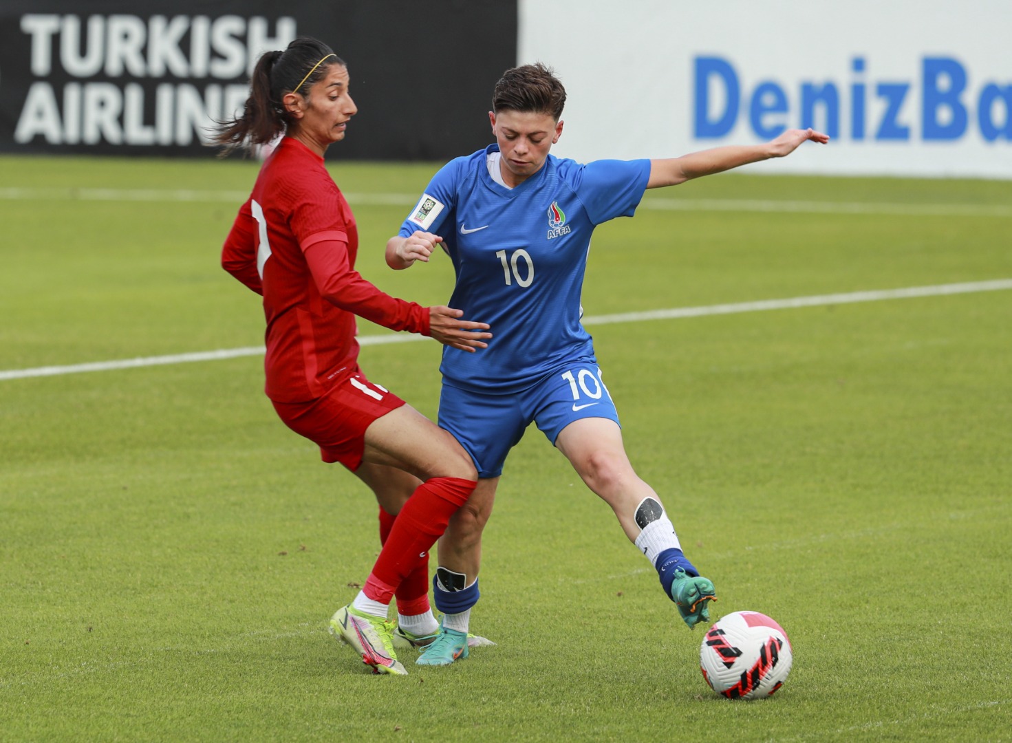 A Milli Kadın Futbol Takımı Azerbaycan'la berabere kaldı 6