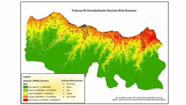 Jeoloji Mühendisleri Odası risk haritasını açıkladı. İşte bölge bölge riskli noktalar. Aralarında çok sayıda okul ve cami var 4