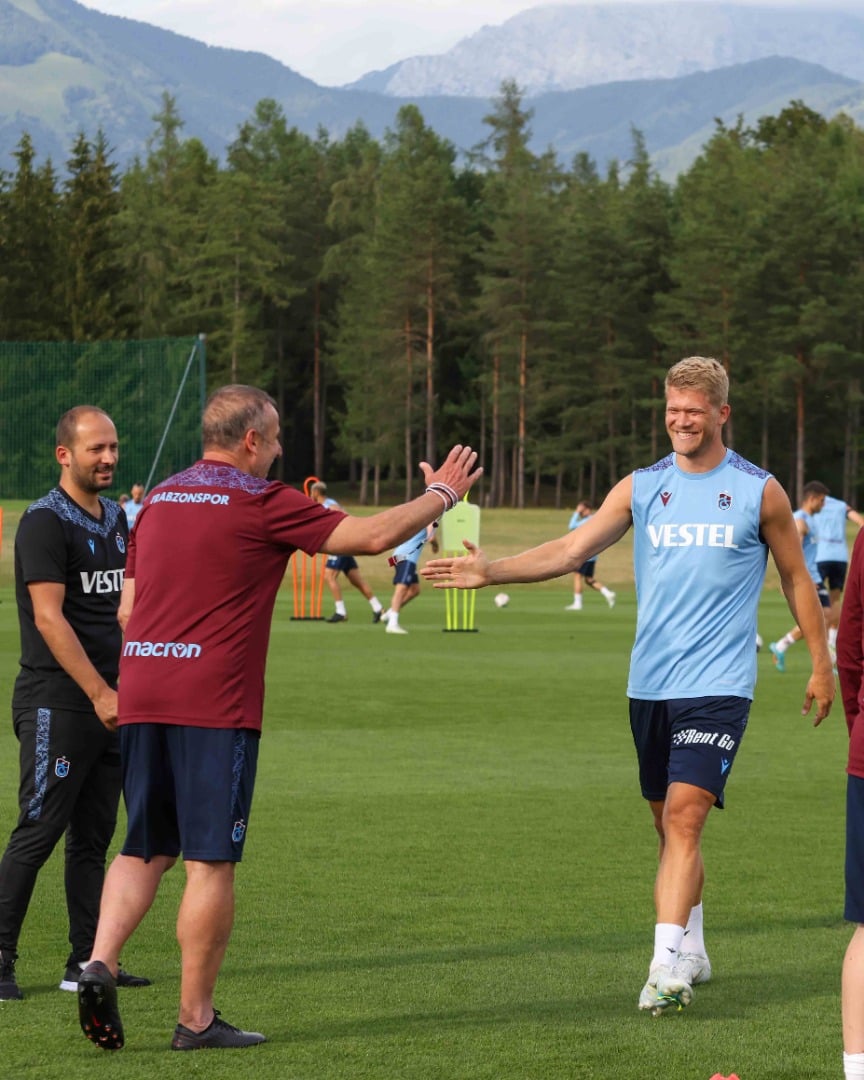 Trabzonspor'un Slovenya kampında dikkat çeken detay 3