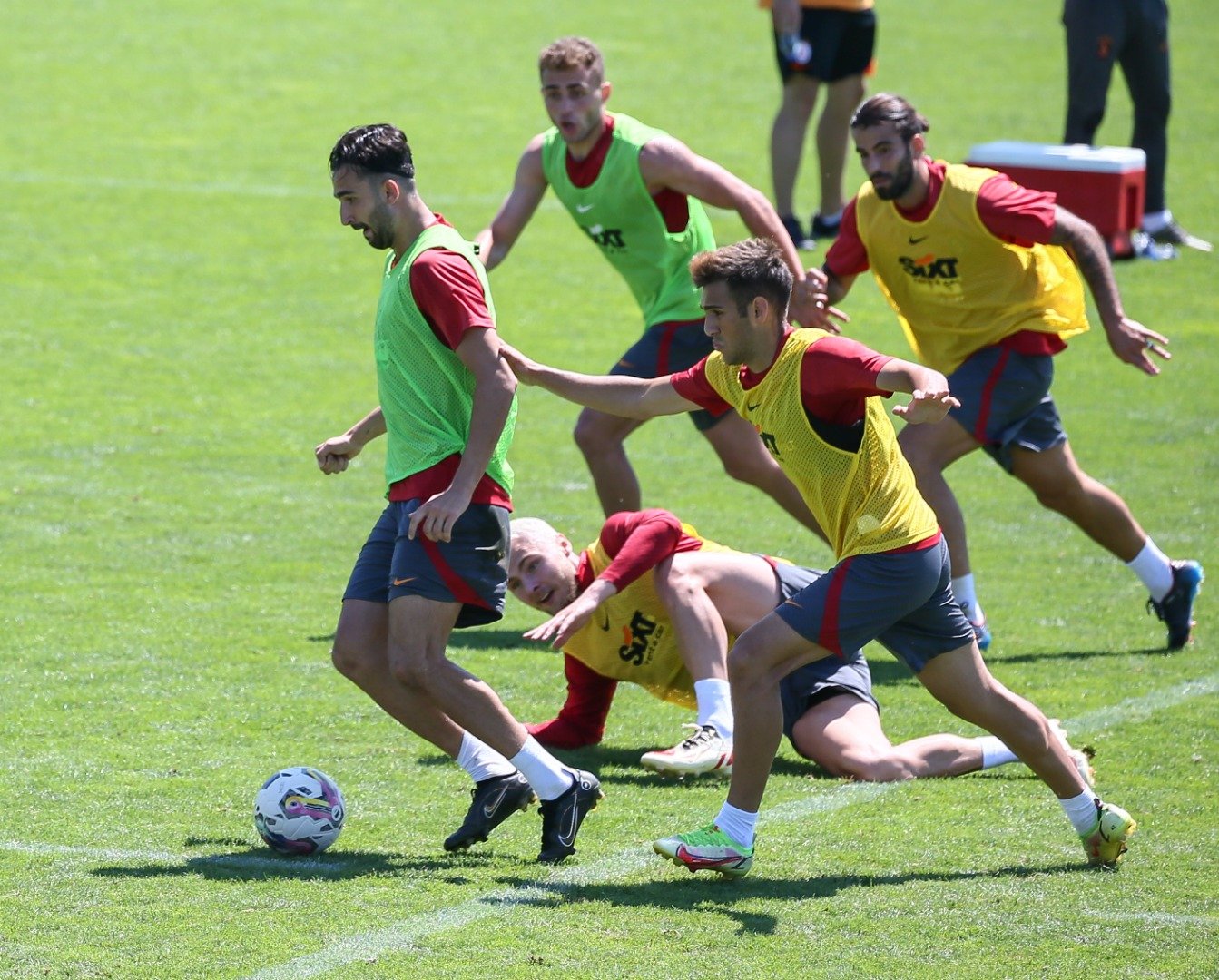 Galatasaray'ın Avusturya kampında ilginç anlar 13