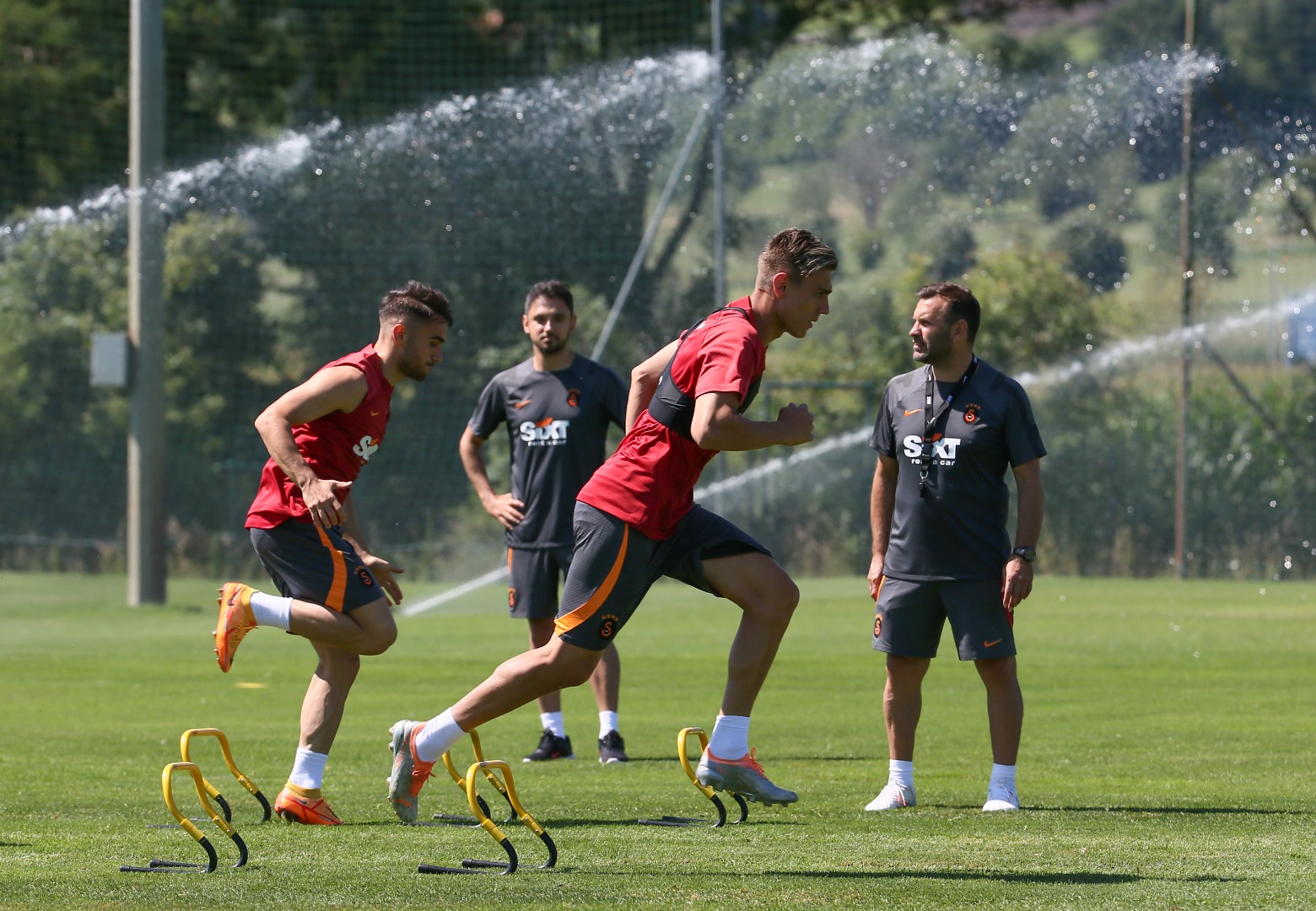 Galatasaray'ın Avusturya kampında ilginç anlar 8