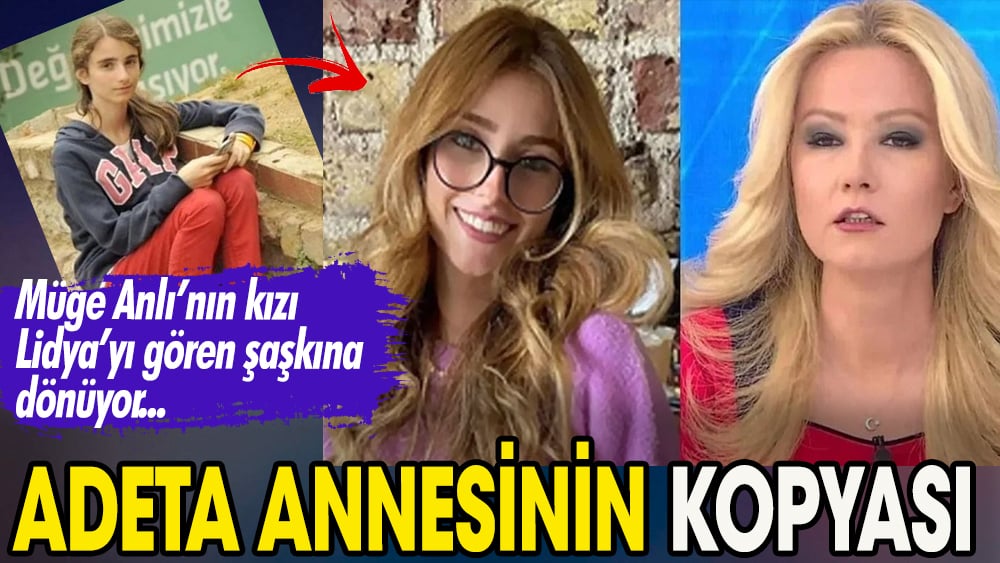 Müge Anlı’nın kızı Lidya’yı gören şaşkına dönüyor. Adeta annesinin kopyası 1