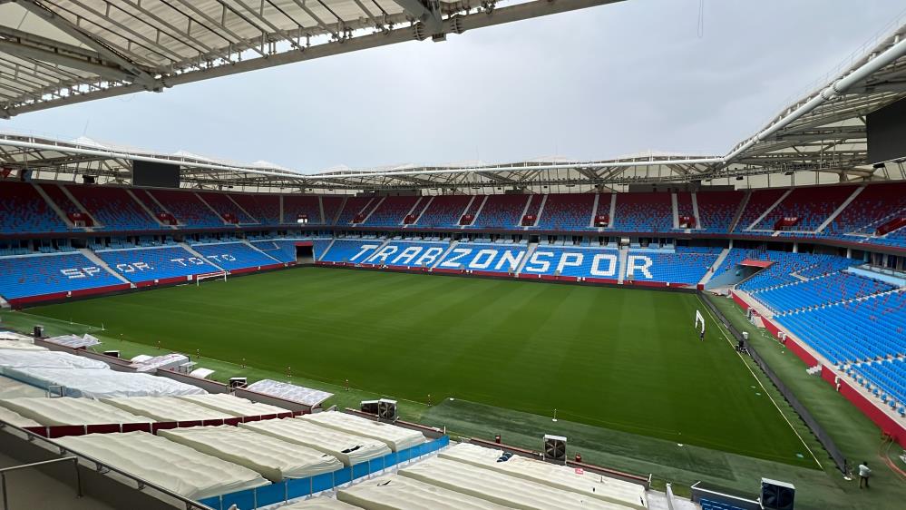 Trabzonspor'da stadyum yeni sezona hazırlanıyor 1