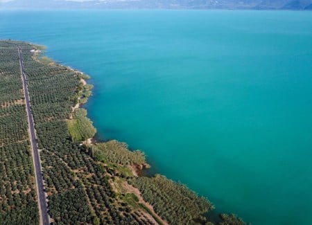 İznik Gölü turkuaz renge büründü 2