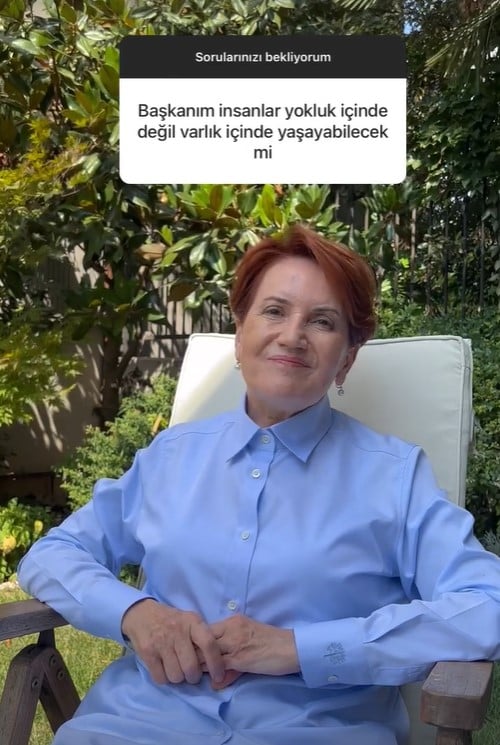 Meral Akşener'den Instagram'dan gelen sorulara samimi yanıtlar. Aşktan siyasete birçok soru geldi 15