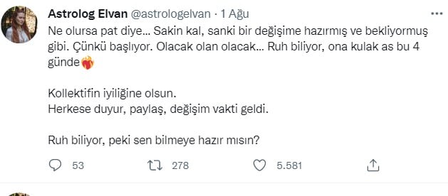 Her şey bu 4 gün içinde olup bitecek | Yıldızların yörüngesindeki astrolog Elvan açıkladı 5