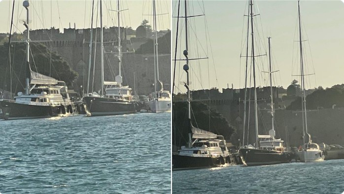 İnan Kıraç 12 günlük erzak aldığı teknesinin güvertesine ilk kez çıktı | Sedat Peker'in sürekli bahsettiği İnan Kıraç Yunan adasında görüntülendi 13