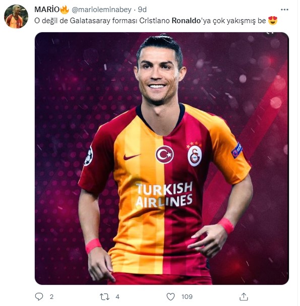 Cristiano Ronaldo'dan Galatasaraylıların nabzını yükseltecek hareket 9