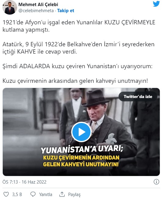 Mehmet Ali Çelebi'nin AKP aleyhine olan tweetleri sildiği ortaya çıktı | Diyanet, Berkin Elvan, Fesli Kadir 6