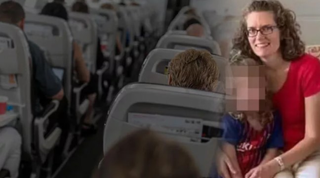 Uçakta korkunç ölüm | Çocuklarının gözü önünde oldu 1