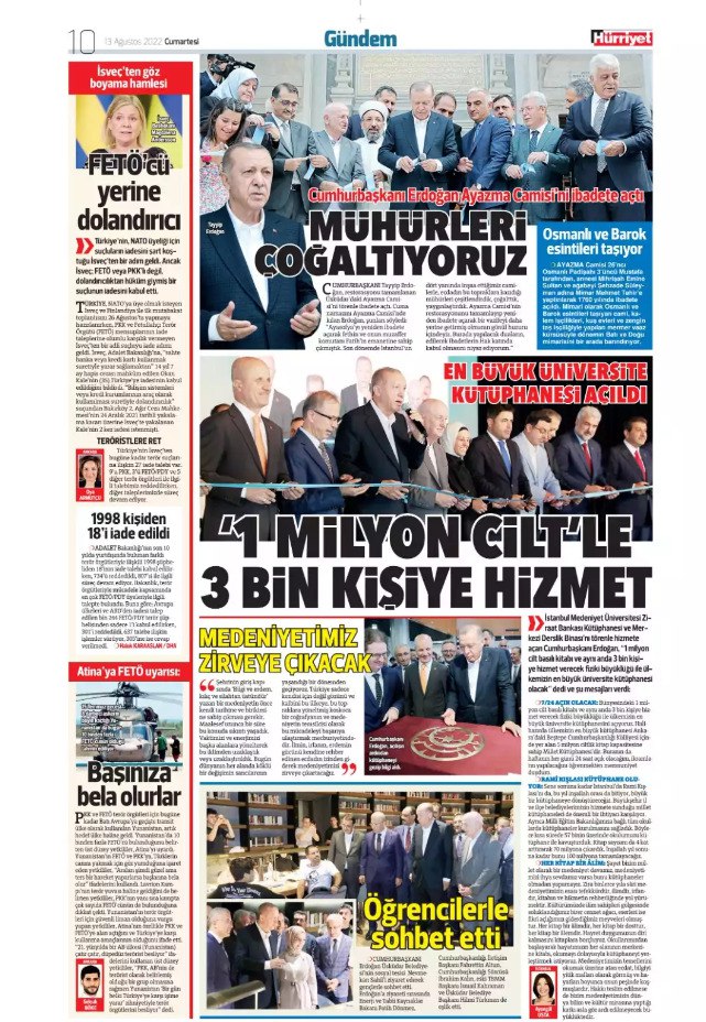 Ahmet Hakan'dan aynı gün ikinci bomba. Ekrem İmamoğlu ile dalga geçmeye çalıştı tek sayfada 6 Erdoğan fotoğrafı kullandı  6