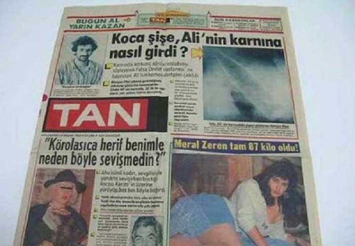 Geçmişten günümüze Türkiye'deki en komik ve en ilginç haberler 14