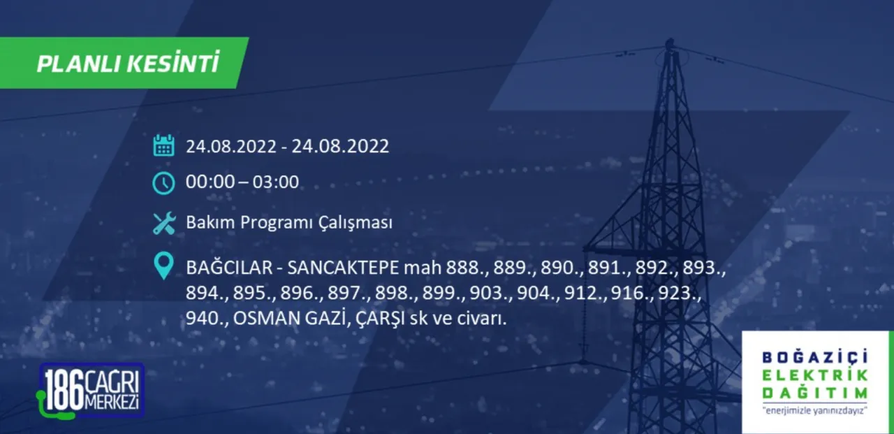 İstanbul Avrupa yakasında büyük elektrik kesintisi 34