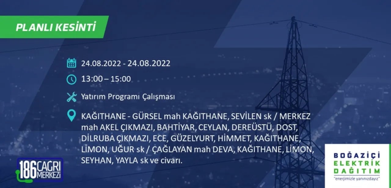 İstanbul Avrupa yakasında büyük elektrik kesintisi 3