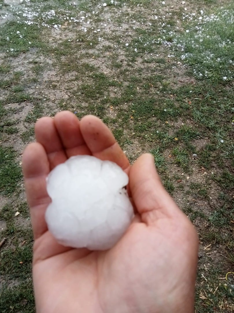 Kastamonu’ya patates büyüklüğünde dolu yağdı 1