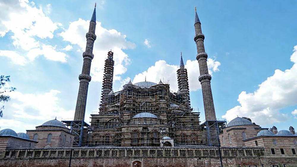 Selimiye Camisi'nin restorasyonu 3,5 yıl sürecek 6