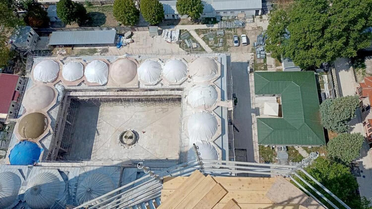 Selimiye Camisi'nin restorasyonu 3,5 yıl sürecek 3