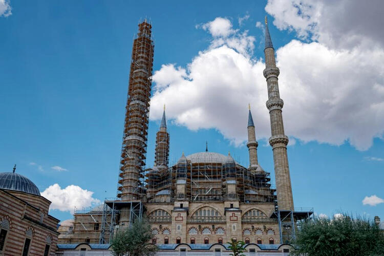 Selimiye Camisi'nin restorasyonu 3,5 yıl sürecek 5